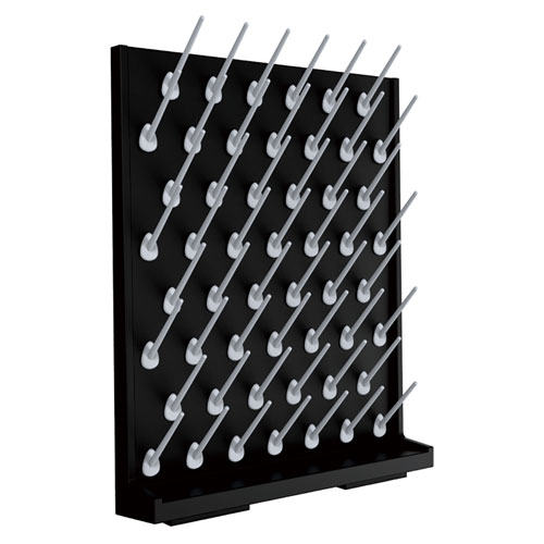  Laboratory Drying Rack High grade PP Pegboards KD2B-BK Taiwan
